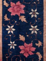 Tapis ancien Chinois Art Deco fait main, 1B608