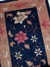 Tapis ancien Chinois Art Deco fait main, 1B608