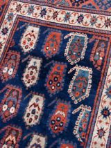 Tapis ancien Caucasien Kazak fait main, 1B665