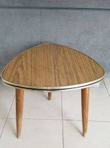 Grand porte plante vintage en formica,tripode