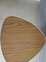 Grand porte plante vintage en formica,tripode