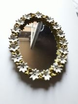 Miroir en céramique des années 50