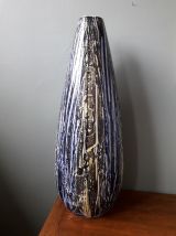 Grand vase vintage signé
