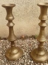 paire  de  bougeoir, vintage