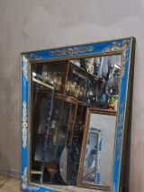 grand miroir 1930   au mercure art deco 96x80 belle patine