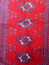 Tapis vintage Turkoman fait main, 1C204