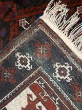 Tapis vintage Afghan Baluch fait main, 1C231