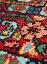 Tapis ancien Indien Indo-Mahal fait main, 1C274