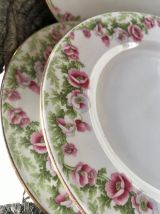 Service à gâteaux porcelaine anglaise