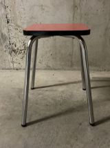 Tabouret en formica années 60