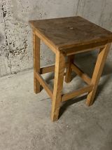 Tabouret d’atelier en bois