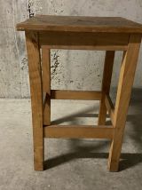 Tabouret d’atelier en bois