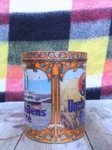 Ancienne boite en tôle lithographiée (Uncle ben's rice)