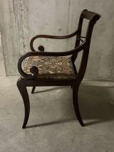 Fauteuil de bridge anglais à crosses