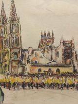 Lot de 2 Tableaux  Signés GUILLERY 