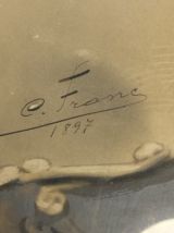 Paire de Grands Portaits  Photo Couple 19eme