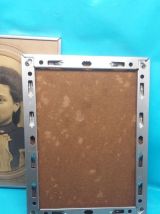 Paire de Grands Portaits  Photo Couple 19eme