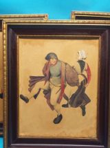 3 Lithographies Pieter Brueghel the Helder (1556) - 