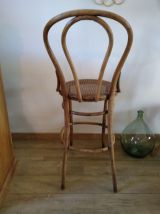 Véritable Chaise de bar cannée année 40