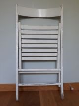 Chaise pliante en bois