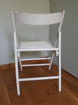  Chaise pliante en bois