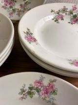 8 assiettes à potage Léon Guez Marseille