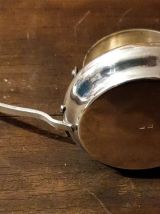 Passoire à thé en métal argenté 