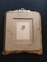 miroir en bois doré