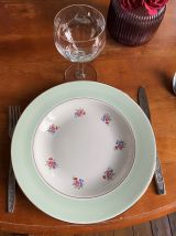 4 assiettes creuses l'Amandinoise