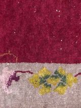Tapis ancien Chinois Art Deco fait main, 1B700