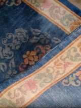 Tapis vintage Chinois Art Deco fait main, 1B721