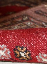 Tapis vintage Ouzbek Bukhara fait main, 1C320