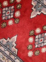 Tapis vintage Ouzbek Bukhara fait main, 1C320