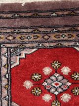 Tapis vintage Ouzbek Bukhara fait main, 1C320