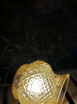 Baladeuse tulipe pointe de diamant ambré 