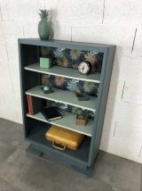 Bibus, meuble étagères bibliothèque vintage