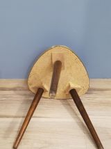 Porte plante vintage formica, guéridon,table d appoint 