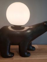 lampe ours style art déco
