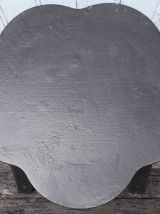 tabouret en bois noir