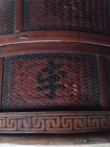 Grand panier chinois, authentique 19e