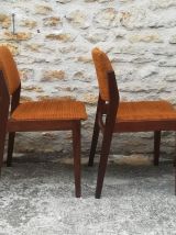 Chaises en teck des années 70