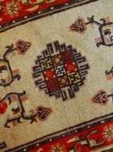 Tapis vintage Mongol fait main, 1C349