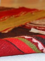 Handmade vintage Persian Ardabil kilim runner, 1C355