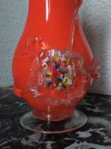 Vase en verre soufflé Murano (Années 50/60)