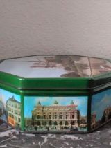 Boite en tôle lihographiée Notre dame de Paris (rare)