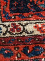 Handmade antique collectible Persan Malayer bag face, 1C361