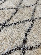 Tapis berbere marocain Beni Ouarain 85x210 cm