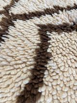 Tapis berbere marocain beni ouarain 90x215 cm