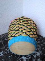 Bouteille scoubidou - Années 70 