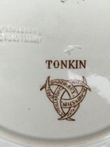 Assiette « Tonkin » - Manufacture Vieillard - XIXe siècle